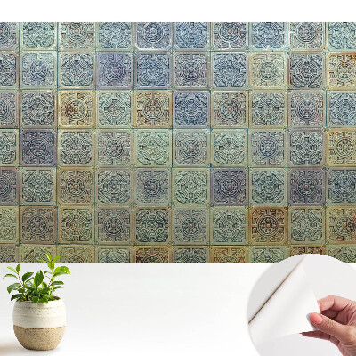 Tapeta na zeď s elegantním geometrickým vzorem