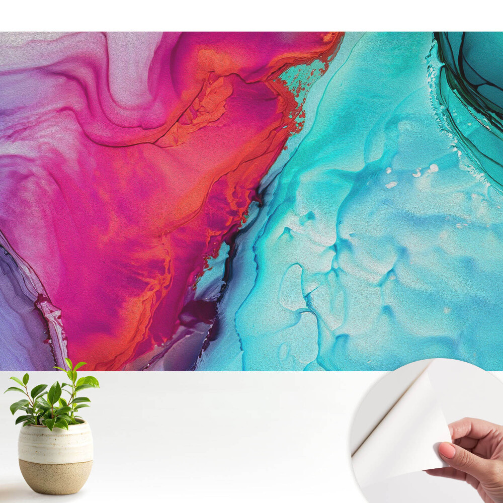 Tapeta na zeď Barevná energetická abstrakce