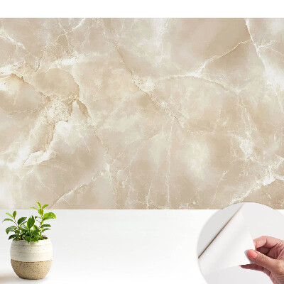 Tapeta s teplými kamennými vzory pro elegantní a harmonický vzhled