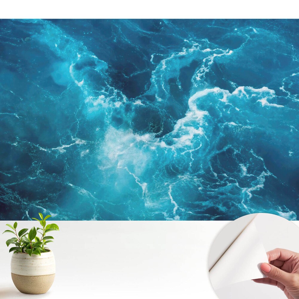 Tapeta do obyvaku Mořské turbulence plné energie