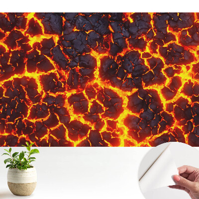 Tapeta Energický abstraktní lávový vzor