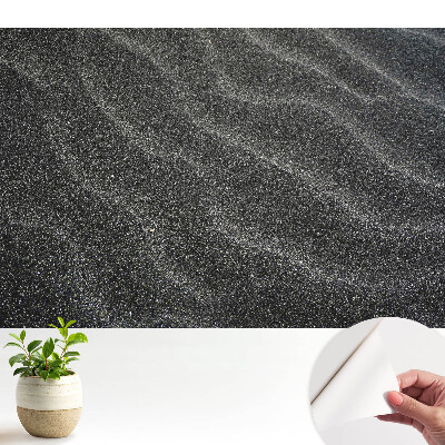 Tapeta na zeď Vlnité čáry na tmavém pozadí