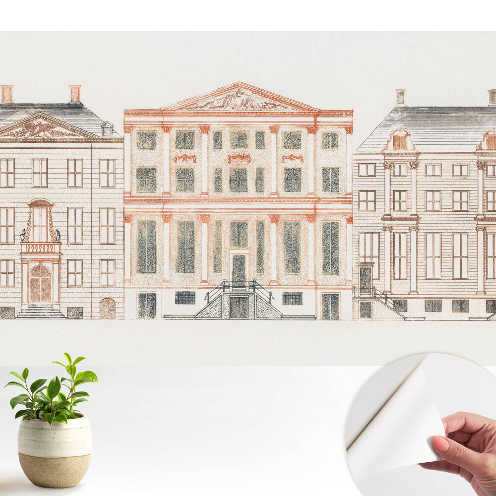 Tapeta Architektonické klasické fasády