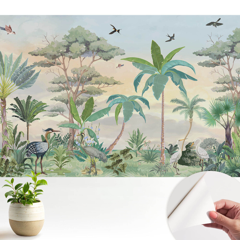 Tapeta do obyvaku Tropická přírodní krajina