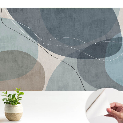 Tapeta Abstraktní tvary, klidná atmosféra