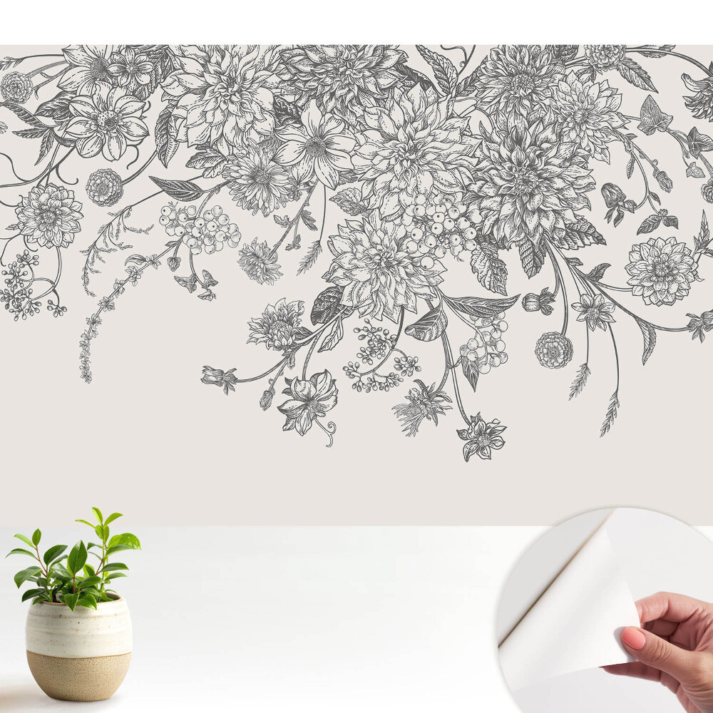 Tapeta Květiny elegance harmonie přírody