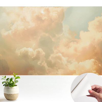 Tapeta na zeď Pastelové mraky sní o míru