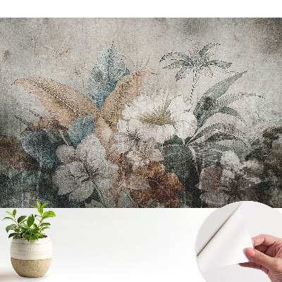 Tapeta na zeď Rustikální květinové aranžmá snů