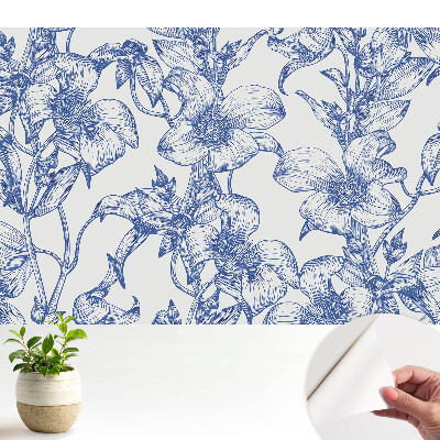 Tapeta Elegantní klasický květinový vzor