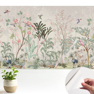 Tapeta Klasický romantismus v exotické zahradě