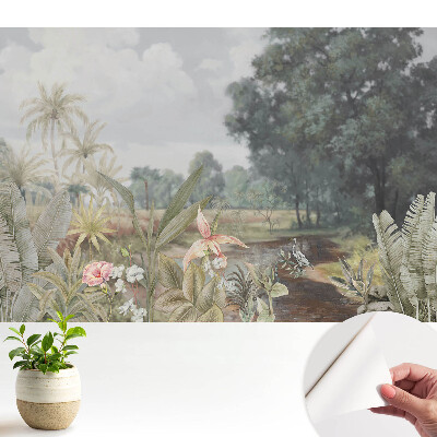 Tapeta na zeď Tropická oáza zeleně