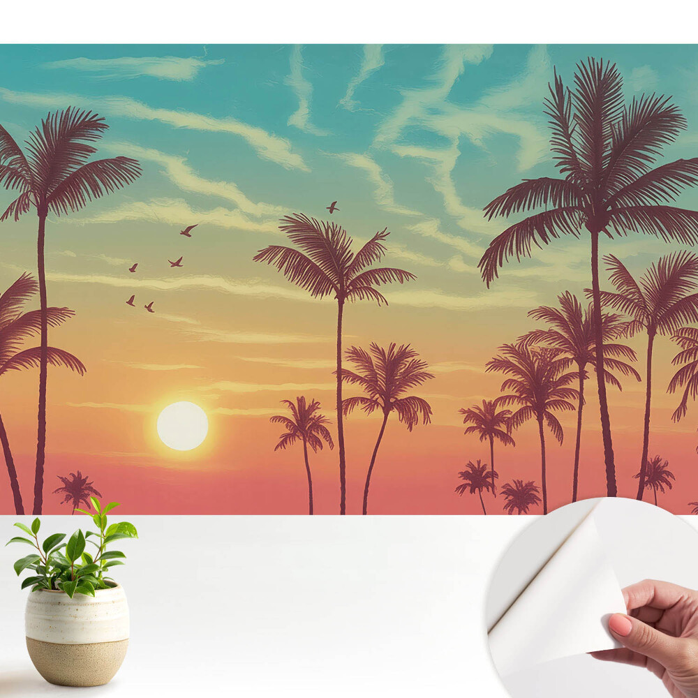 Tapeta na zeď Palmy na západním pobřeží, mír