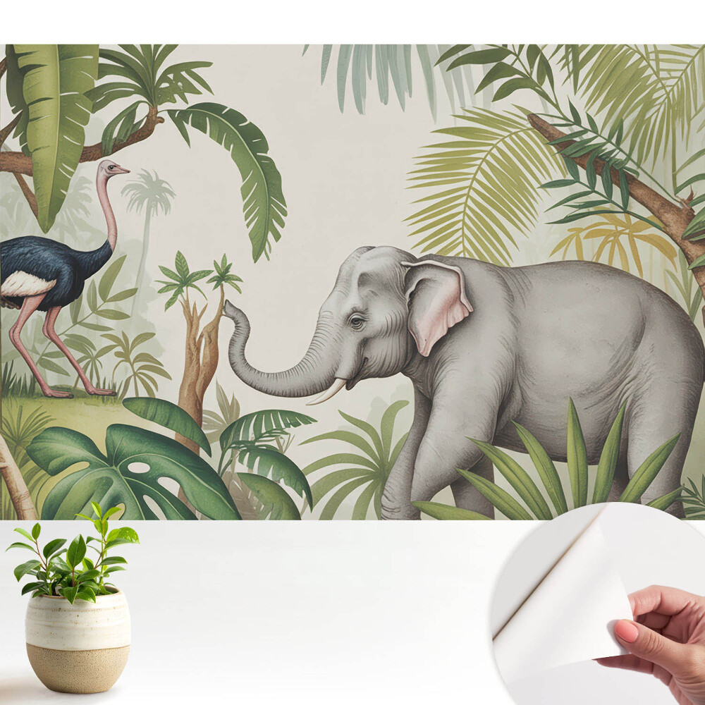 Tapeta na zeď Exotika přírody v klasickém stylu