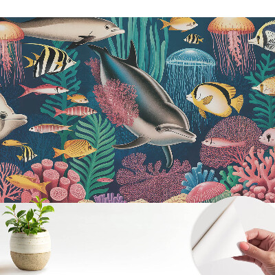 Tapeta na zeď Podvodní svět plný barev
