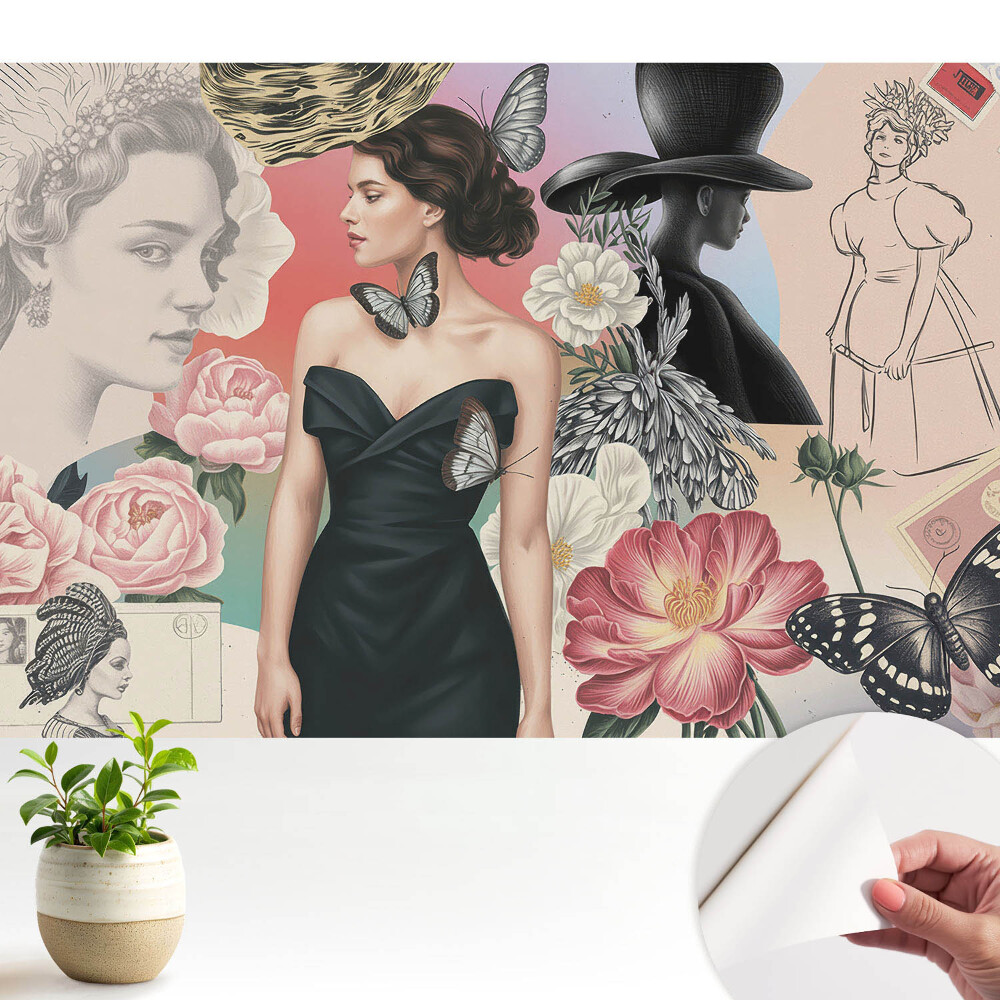 Tapeta na zeď Elegance a romantismus v klasickém stylu