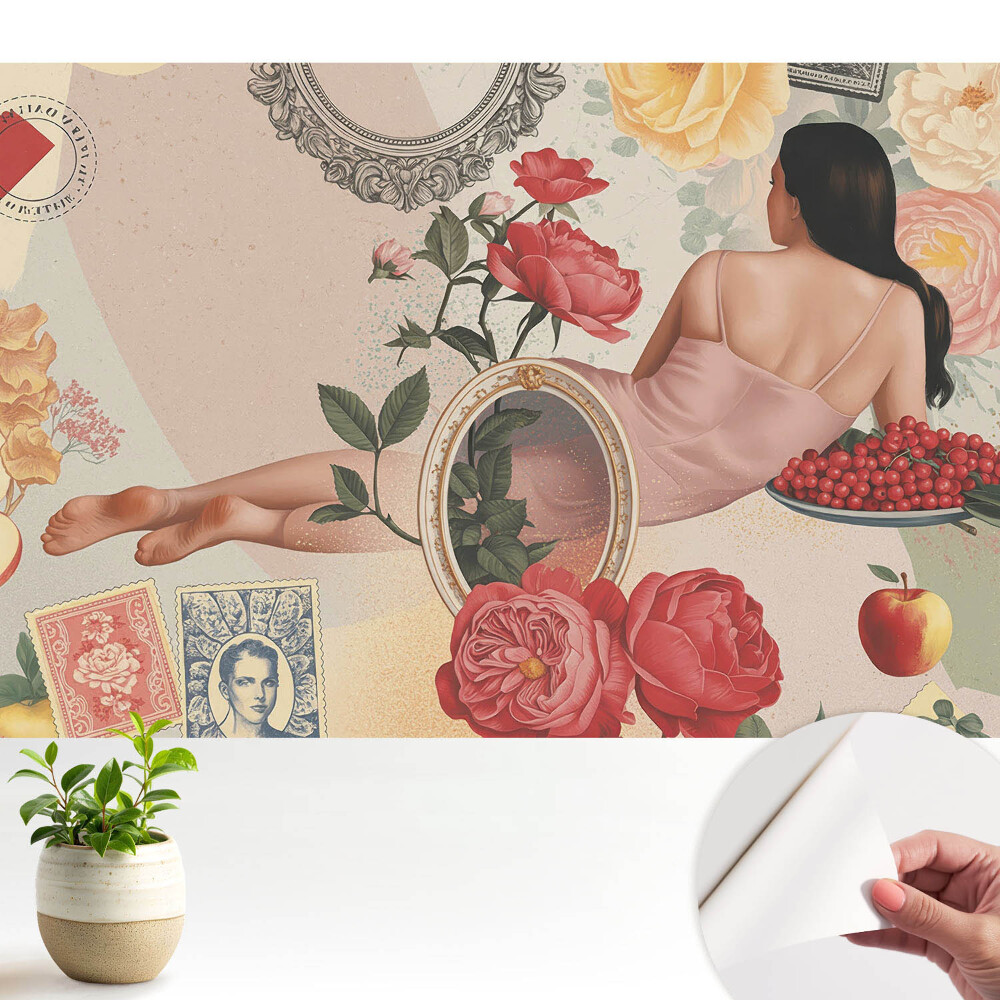 Tapeta Romantické květinové aranžmá