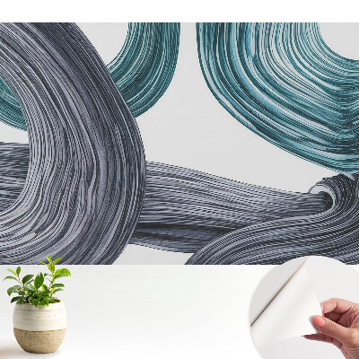 Tapeta do obyvaku Abstraktní kompozice prostorových čar