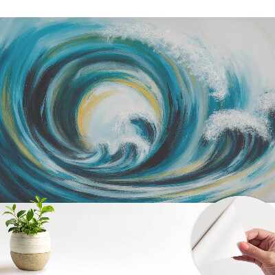 Tapeta Dynamická vlnová abstrakce