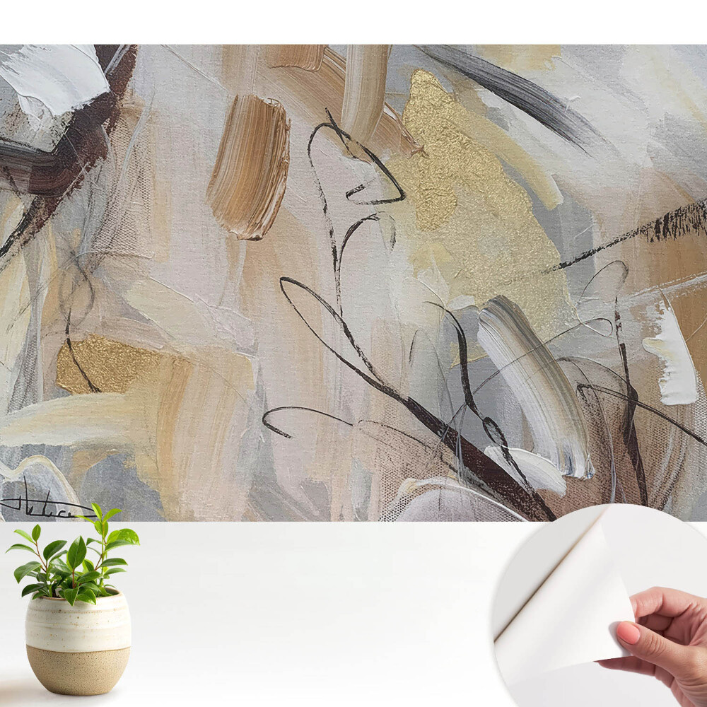 Tapeta Umělecké abstraktní čáry barvy