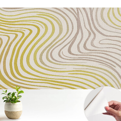 Tapeta na zeď Smyslný vzor s vlnitými liniemi