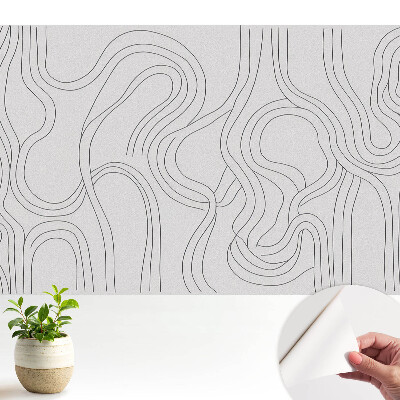 Tapeta Abstraktní organické linie