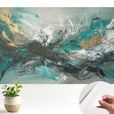 Tapeta Abstraktní kompozice barev plná energie