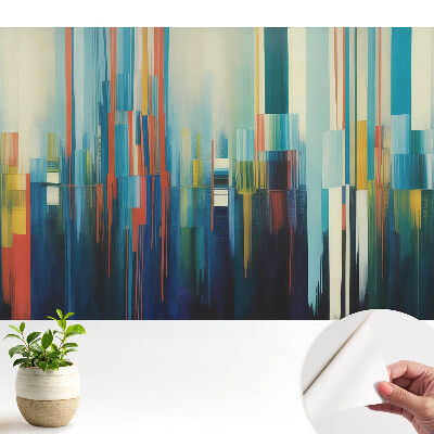 Tapeta Barevné, svislé pruhy abstrakce