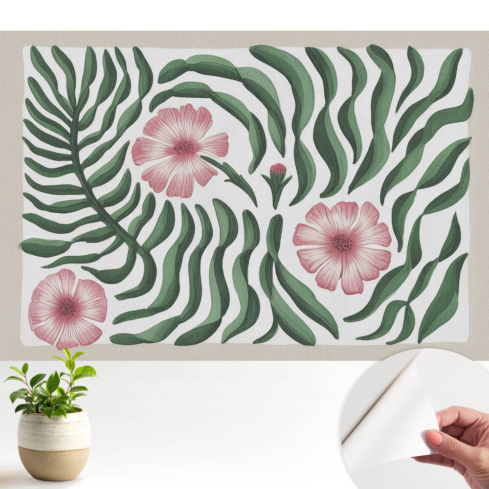 Tapeta Rostlinná symetrie elegance příroda