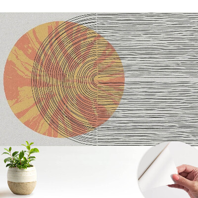 Tapeta do obyvaku Abstraktní modernita energie linií