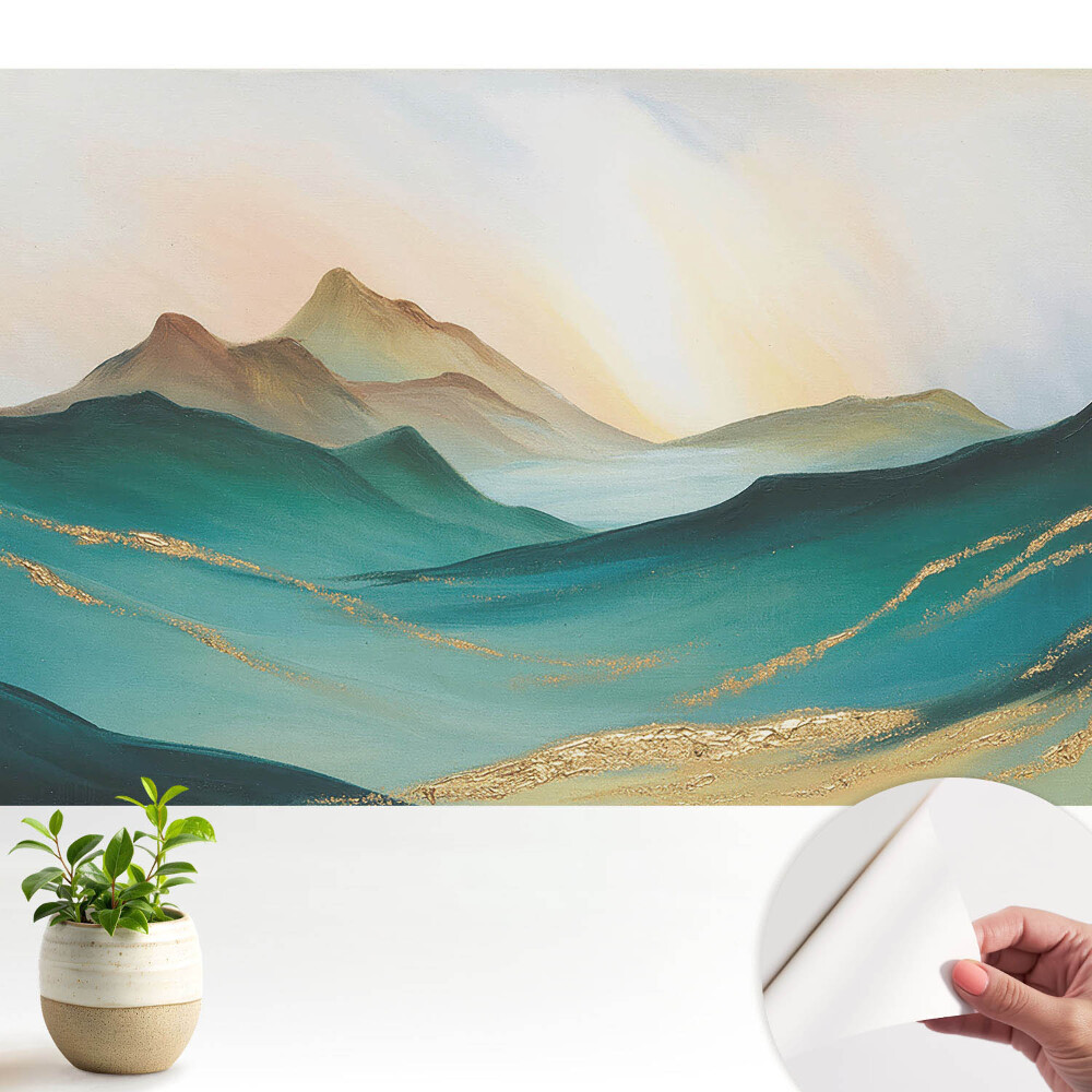 Tapeta na zeď Hory a abstrakce