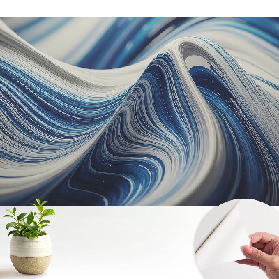 Tapeta Abstraktní modré vlny