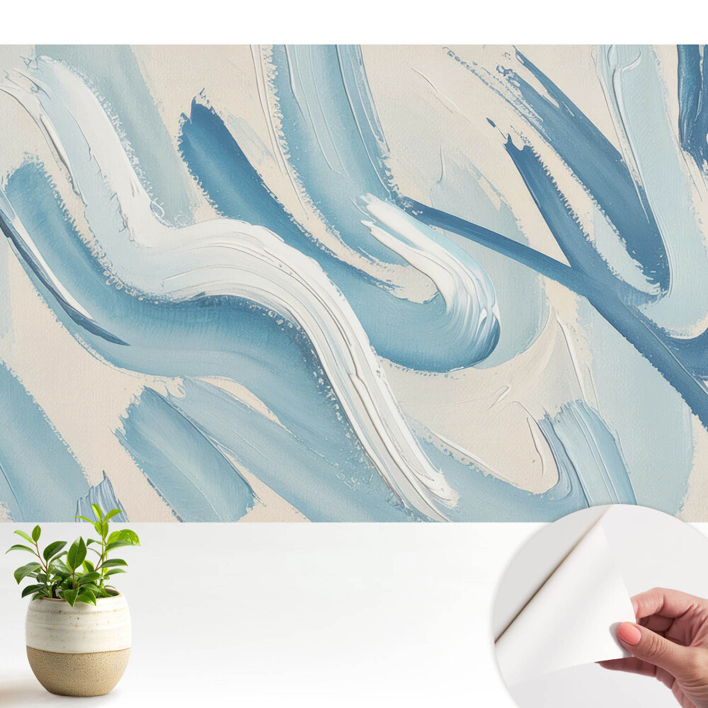 Tapeta Modré pruhy abstraktní pozadí