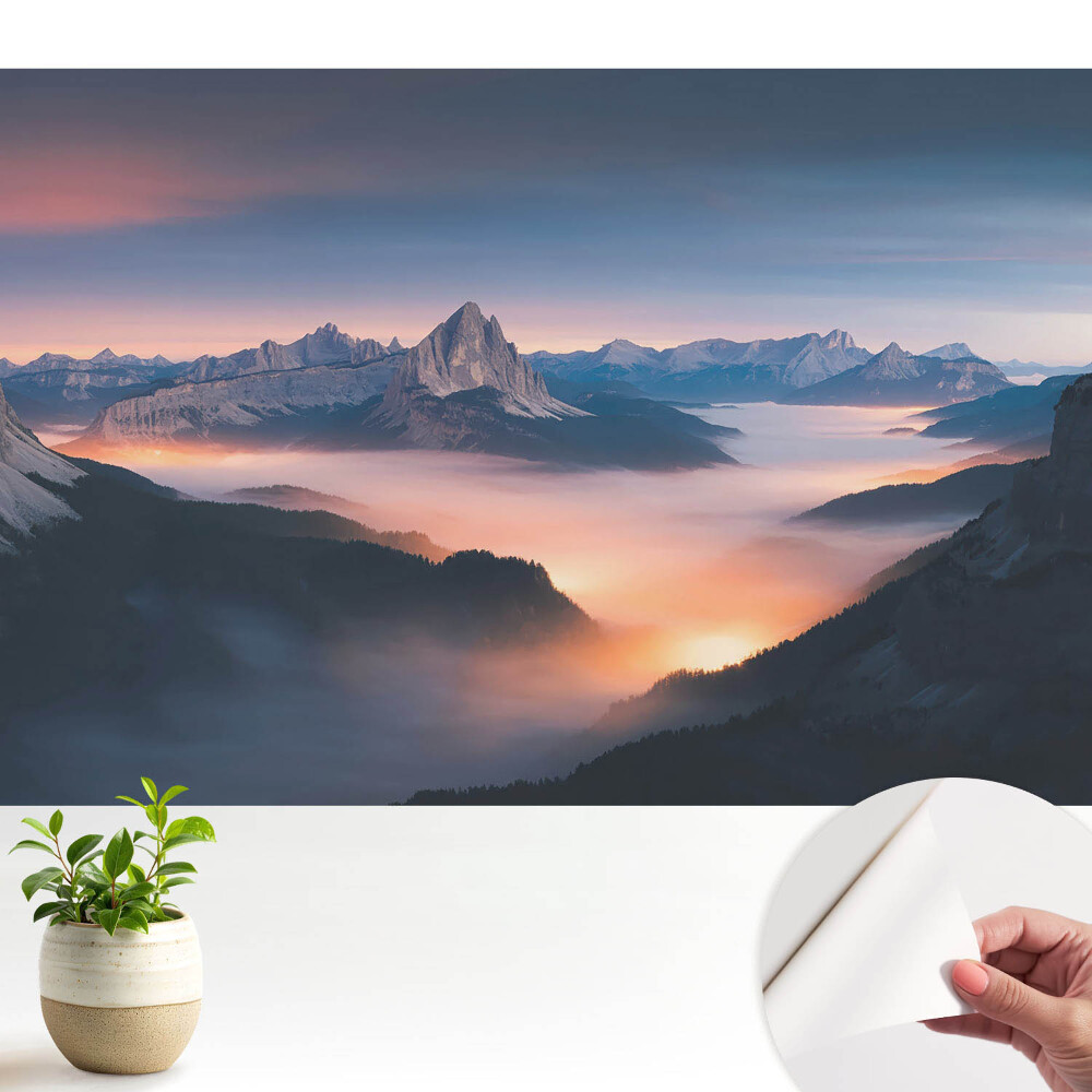 Tapeta do obyvaku Kouzlo horské krajiny