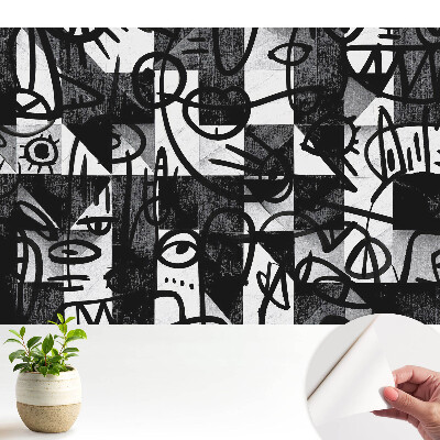 Tapeta do obyvaku Abstraktní linie a tvary