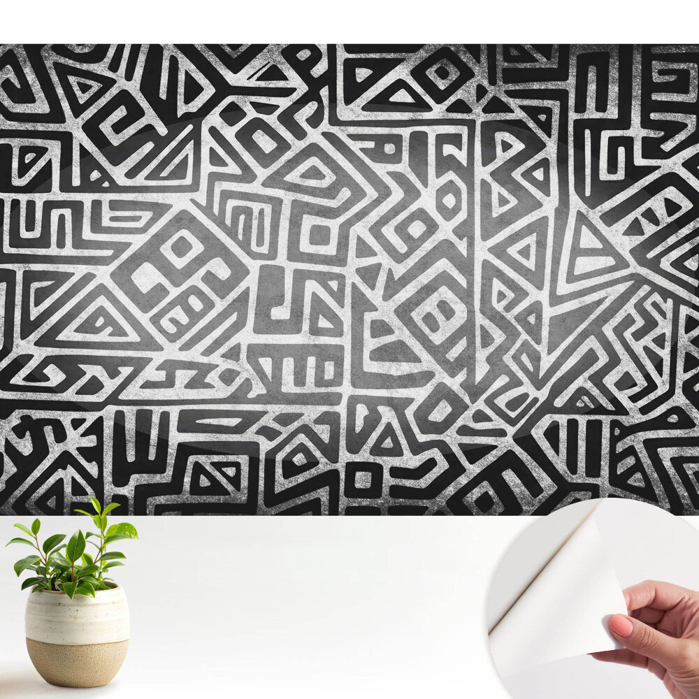 Tapeta na zeď Abstraktní geometrické kompozice s čarami