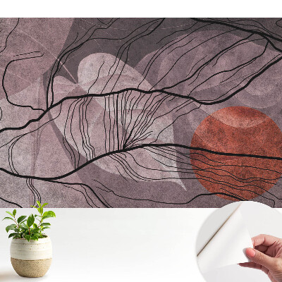 Tapeta na zeď Abstraktní čáry dynamický kruh