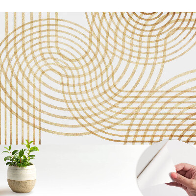 Tapeta na zeď Dynamický geometrický elegantní cop