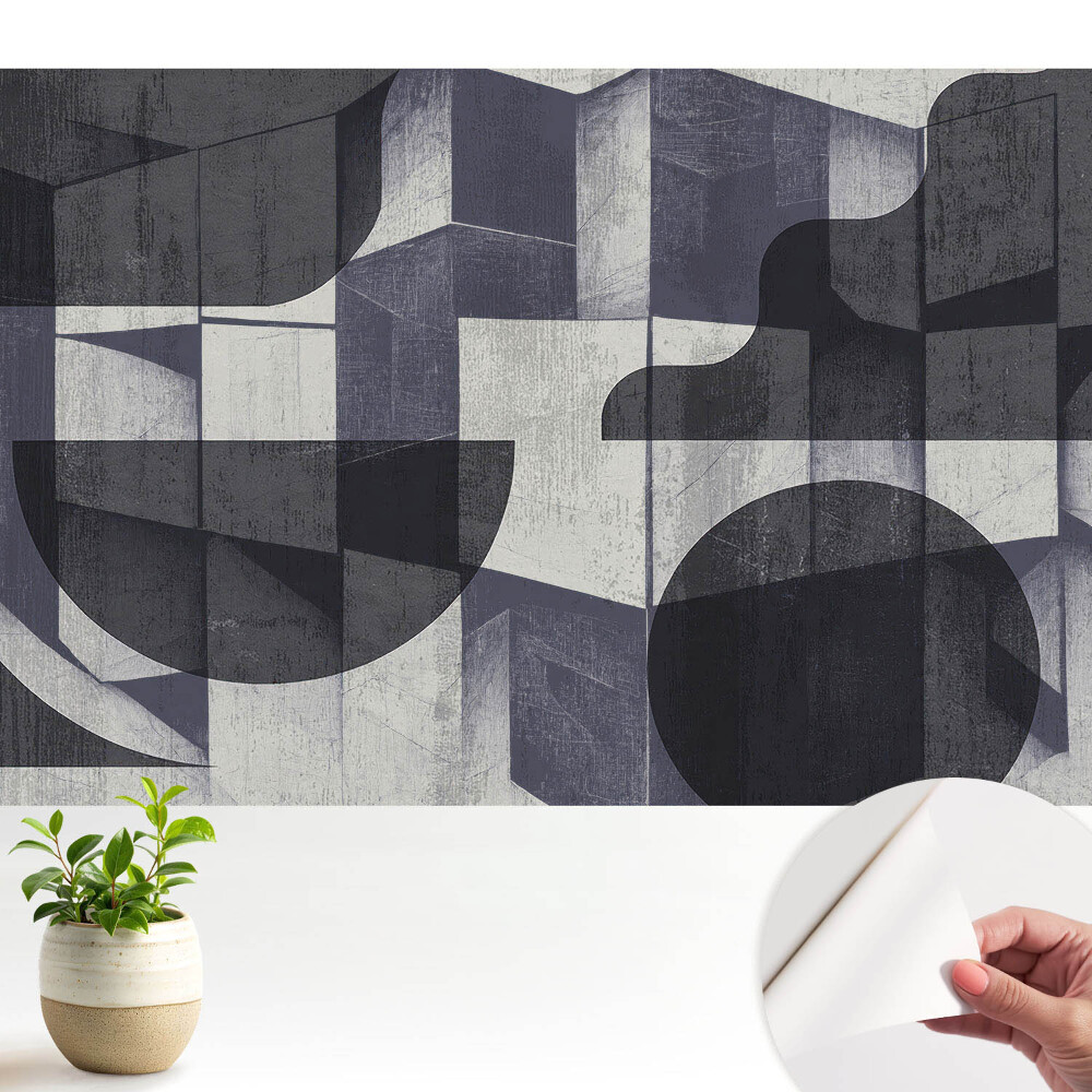 Tapeta na zeď Geometrická abstrakce harmonická modernita