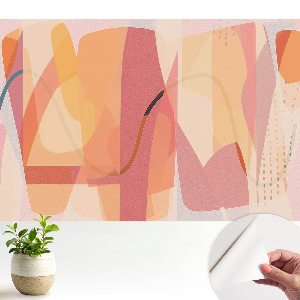 Tapeta na zeď Abstrakce barev a tvarů