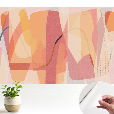 Tapeta na zeď Abstrakce barev a tvarů