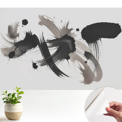 Tapeta Expresivní abstraktní dynamické tahy