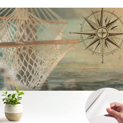 Tapeta s nostalgickým námořnickým motivem