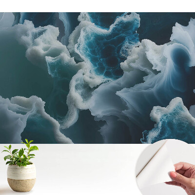 Tapeta Modré vlny moře