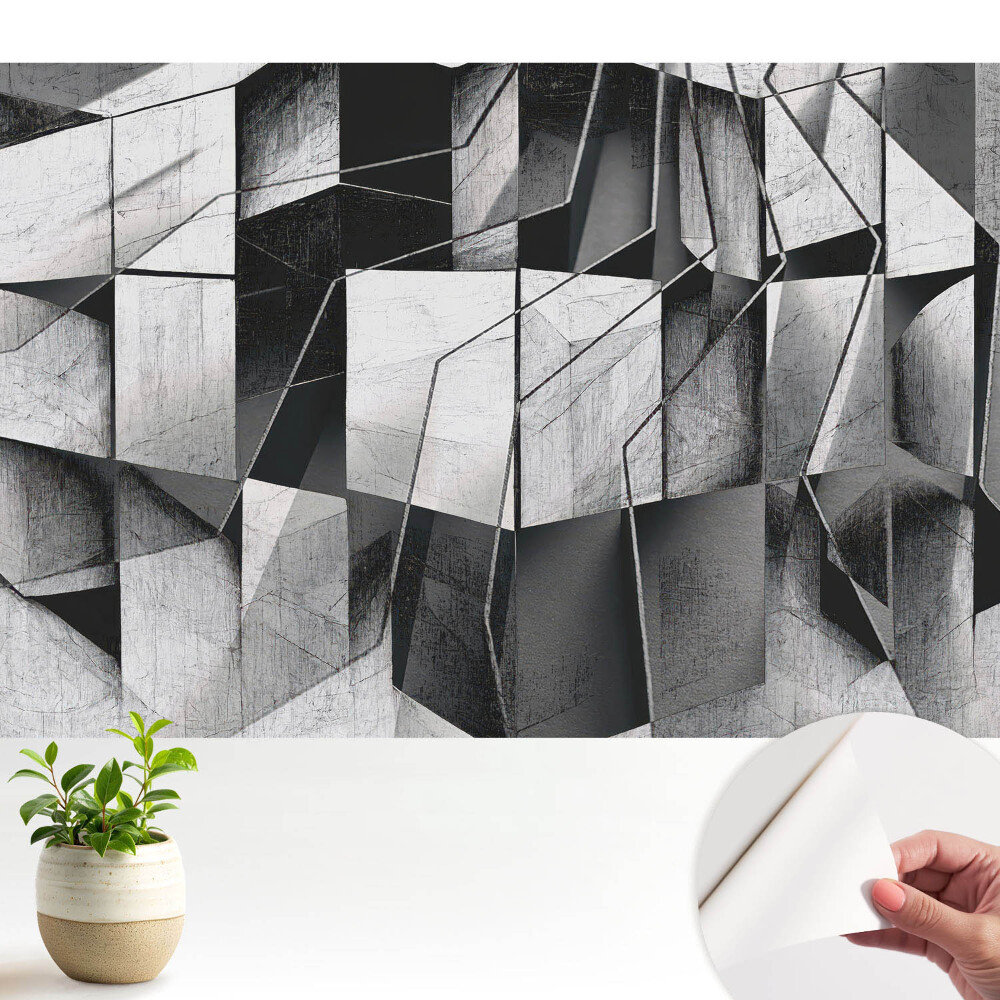 Tapeta Geometrické tvary v moderním stylu