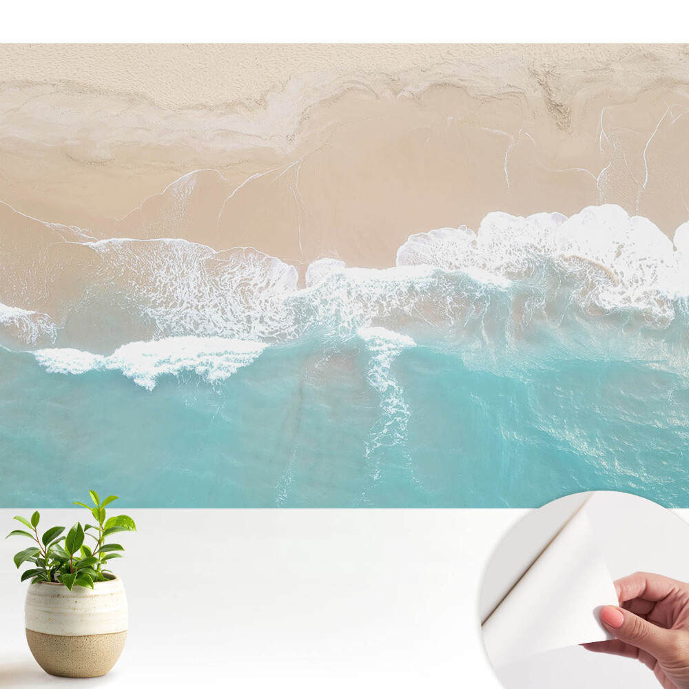 Tapeta Plážové vlny minimalismus relaxace