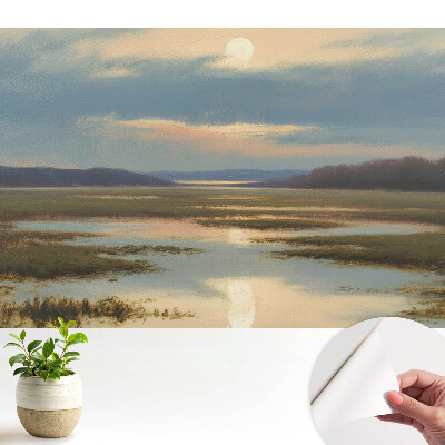 Tapeta Západ slunce nad poli