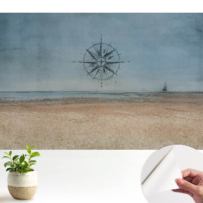 Tapeta Kompas proti moři