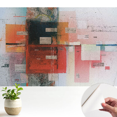 Tapeta Barvy a tvary v abstraktním stylu