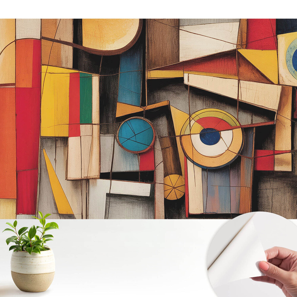 Tapeta na zeď Abstraktní barevné formy