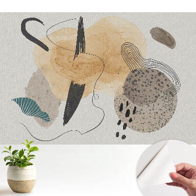 Tapeta na zeď Barevné abstraktní moderní formy